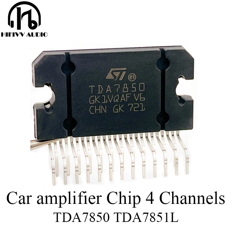 TDA7850 TDA7851L 4CH автомобильный аудио DSP УСИЛИТЕЛЬ микросхема 100% ST новый оригинальный