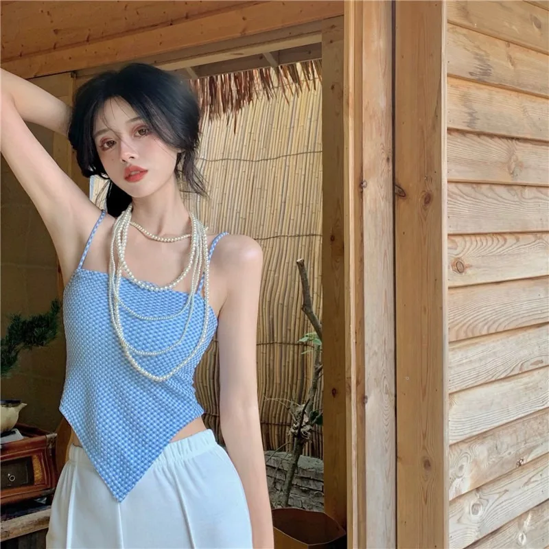 Blue Tank Tops Women Summer Sexy Lace Soft Tank Tops Off Shoulder Backless Fashion Harajuku Debardeur Femmes Tops BG50TS
Blue Tank Tops Women Summer Sexy Lace Soft Tank Tops Off Shoulder Backless Fashion Harajuku Debardeur Femmes Tops BG50TS