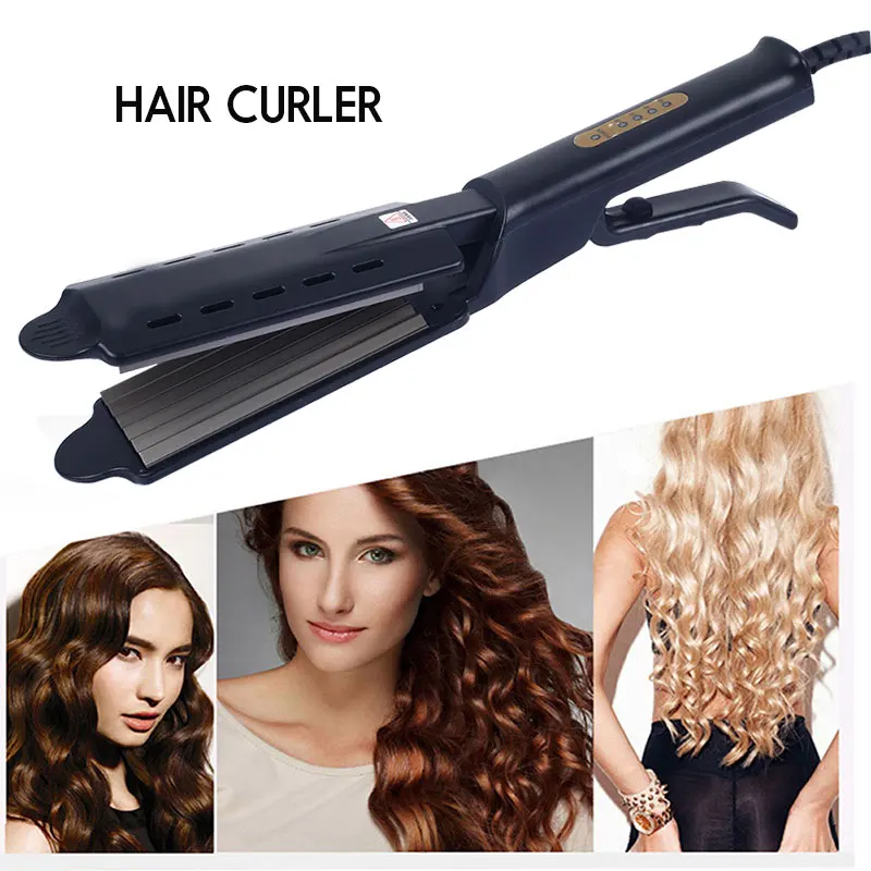 Professional Four-Speed Thermostat Straight Hair Splint Bangs Hairdressing Tool Corn Beard Curling Splint Tool Hair Salon
Professional Four-Speed Thermostat Straight Hair Splint Bangs Hairdressing Tool Corn Beard Curling Splint Tool Hair Salon