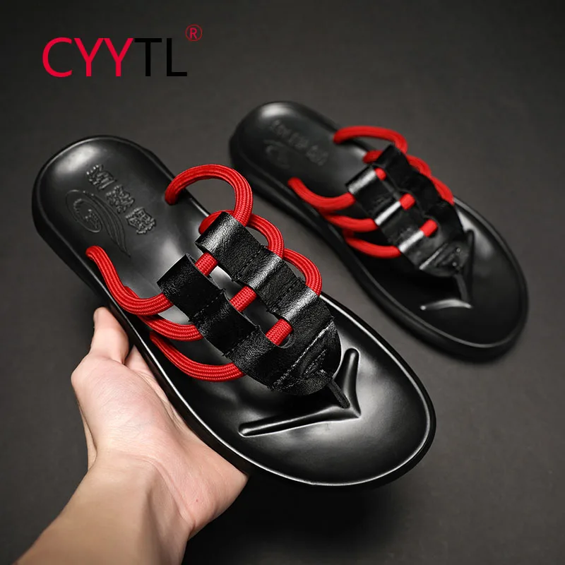 CYYTL Ropes Design Men Summer Flip Flops Sport Comfort Sandals Fashion Non-slip Slides Beach House Casual Shoes Travel Slippers
CYYTL Ropes Design Men Summer Flip Flops Sport Comfort Sandals Fashion Non-slip Slides Beach House Casual Shoes Travel Slippers