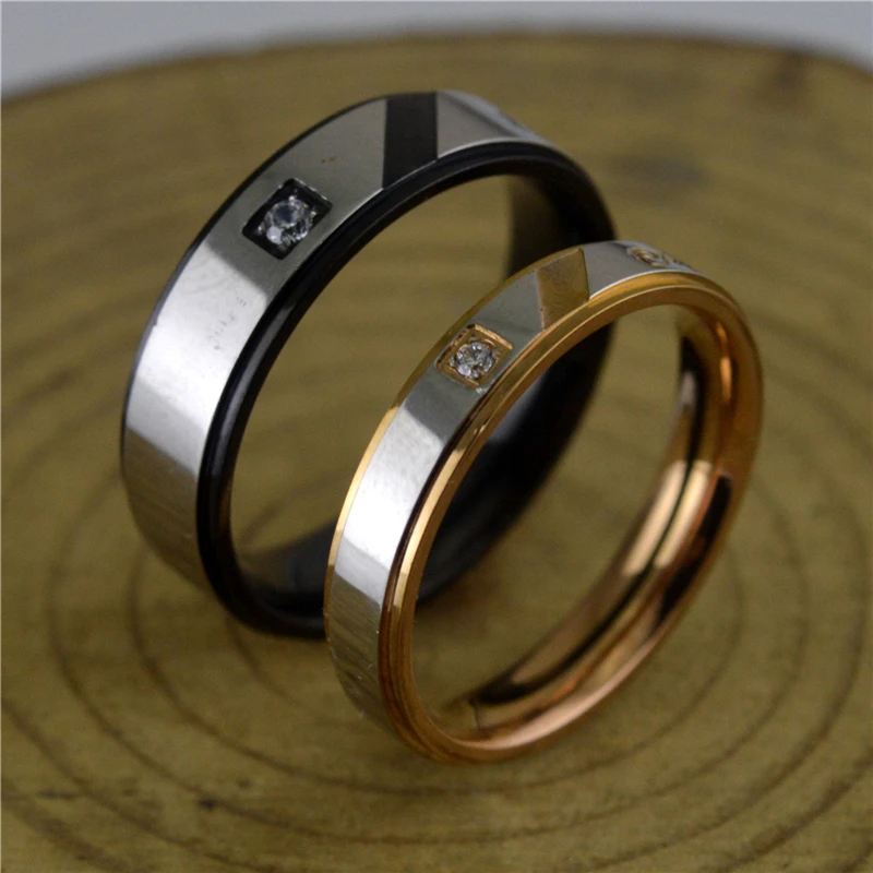 Luxury Female True Love Couple Ring For Women Jewelry Vintage Black Color Stainless Steel Wedding Band Ring With Cubic Zirconia
Luxury Female True Love Couple Ring For Women Jewelry Vintage Black Color Stainless Steel Wedding Band Ring With Cubic Zirconia