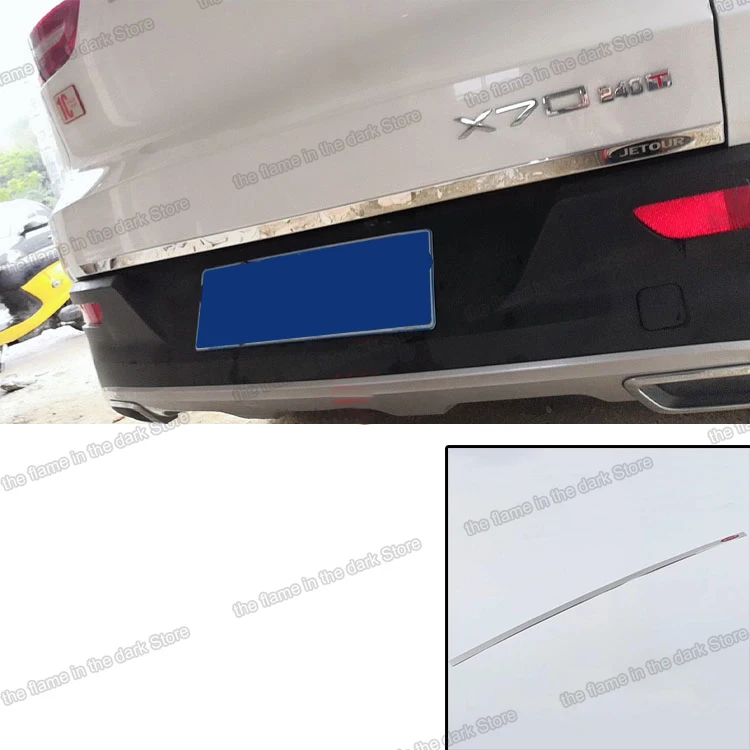 Lsrtw2017 Stainless Steel Car Trunk Rear Door Tailgate Trims for Jetour X70 X70s 2018 2019 Accessories Auto Styling 2020 2021
Lsrtw2017 Stainless Steel Car Trunk Rear Door Tailgate Trims for Jetour X70 X70s 2018 2019 Accessories Auto Styling 2020 2021