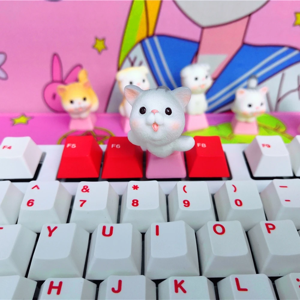 Keycap Cute Kitty PBT DIY Kawaii key cap mechanical keyboards keycaps for mechanical keyboards R4 height Cherry MX axis,Q4
Keycap Cute Kitty PBT DIY Kawaii key cap mechanical keyboards keycaps for mechanical keyboards R4 height Cherry MX axis,Q4