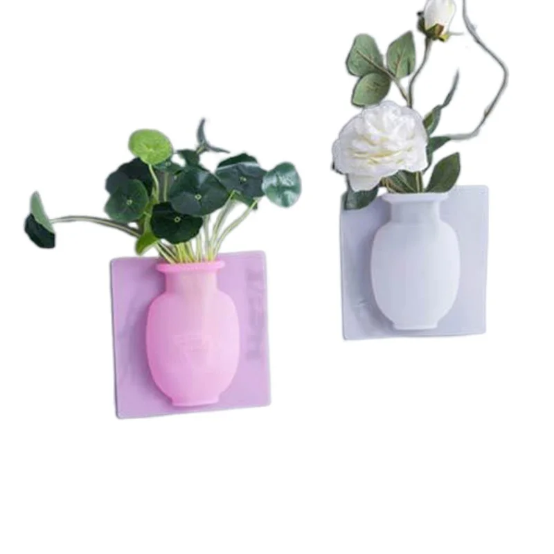 2021NEW Silicone Sticky Vase Easy Removable Wall & Fridge Magic Flower Plant Vases DIY Home Decoration Accessories Bouquet
2021NEW Silicone Sticky Vase Easy Removable Wall & Fridge Magic Flower Plant Vases DIY Home Decoration Accessories Bouquet