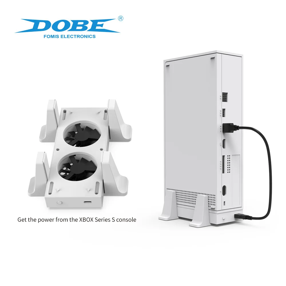 Dobe Stand Cooling Fan Cooler For X Box Xbox Series S Serie Video Game Console Accessories Holder Support Cradle Floor Standing
Dobe Stand Cooling Fan Cooler For X Box Xbox Series S Serie Video Game Console Accessories Holder Support Cradle Floor Standing