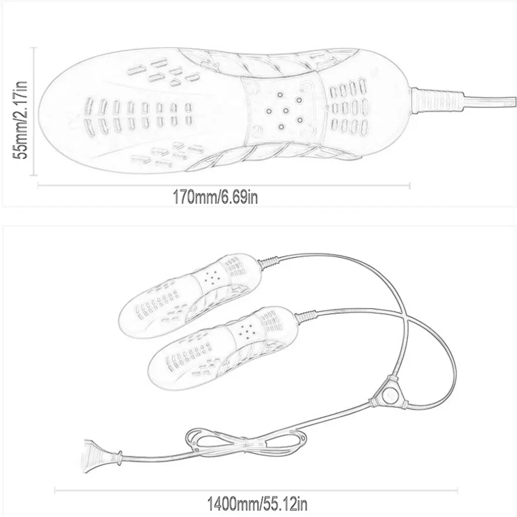 Deodorization Sterilization Cartoon Dry Shoes Autumn And Winter Shoes Dryer Household Warm Shoes Light Drying Shoes