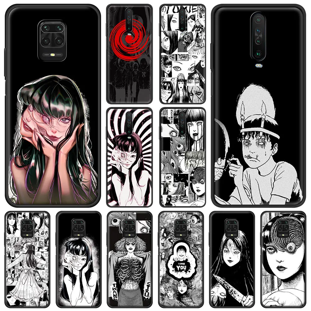 horror comic junji ito Tomie comics Phone Case For Xiaomi Redmi Note 9S 9 8 10 Pro 7 8T 9C 9A 8A K40 Soft Silicone Black Cover
horror comic junji ito Tomie comics Phone Case For Xiaomi Redmi Note 9S 9 8 10 Pro 7 8T 9C 9A 8A K40 Soft Silicone Black Cover
