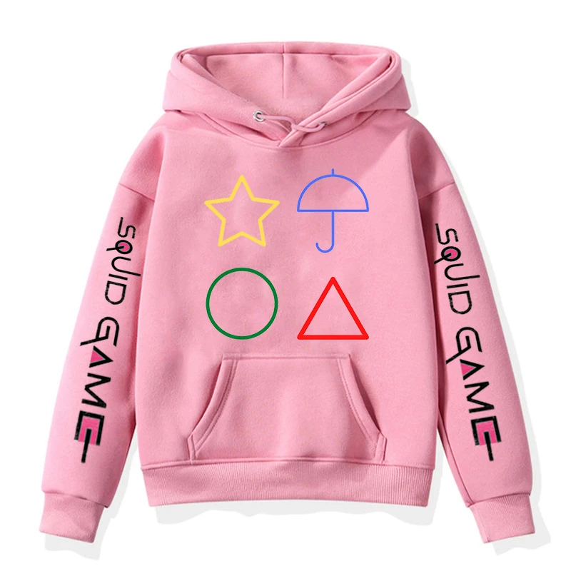Squid Game Hoodies New Boy/girls/children Fashion Kawaii New Style Squid Game Graphics Hoodies Sweatshirts Role Play Clothes
Squid Game Hoodies New Boy/girls/children Fashion Kawaii New Style Squid Game Graphics Hoodies Sweatshirts Role Play Clothes