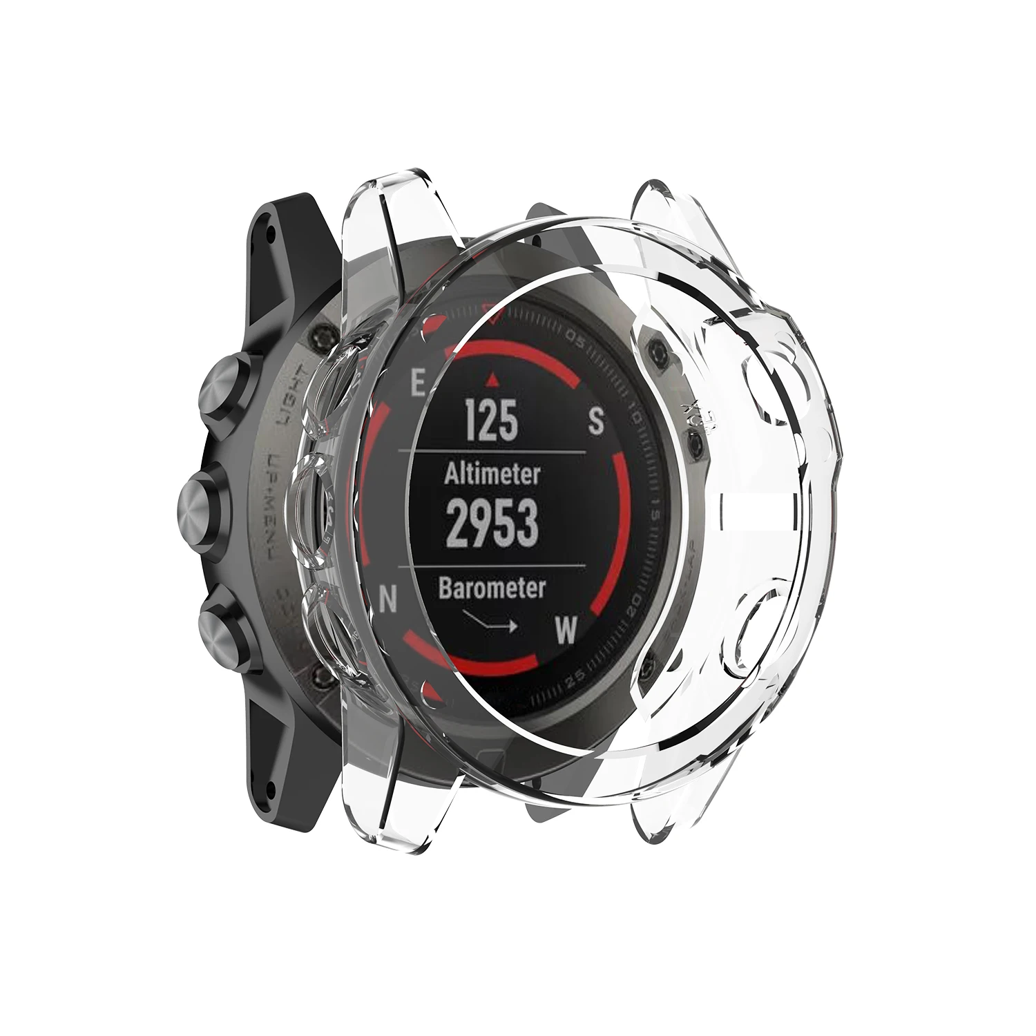 Мягкий ультра-тонкий чистый ТПУ защитный чехол для Garmin fenix 5X 5S 5 plus Смарт-часы