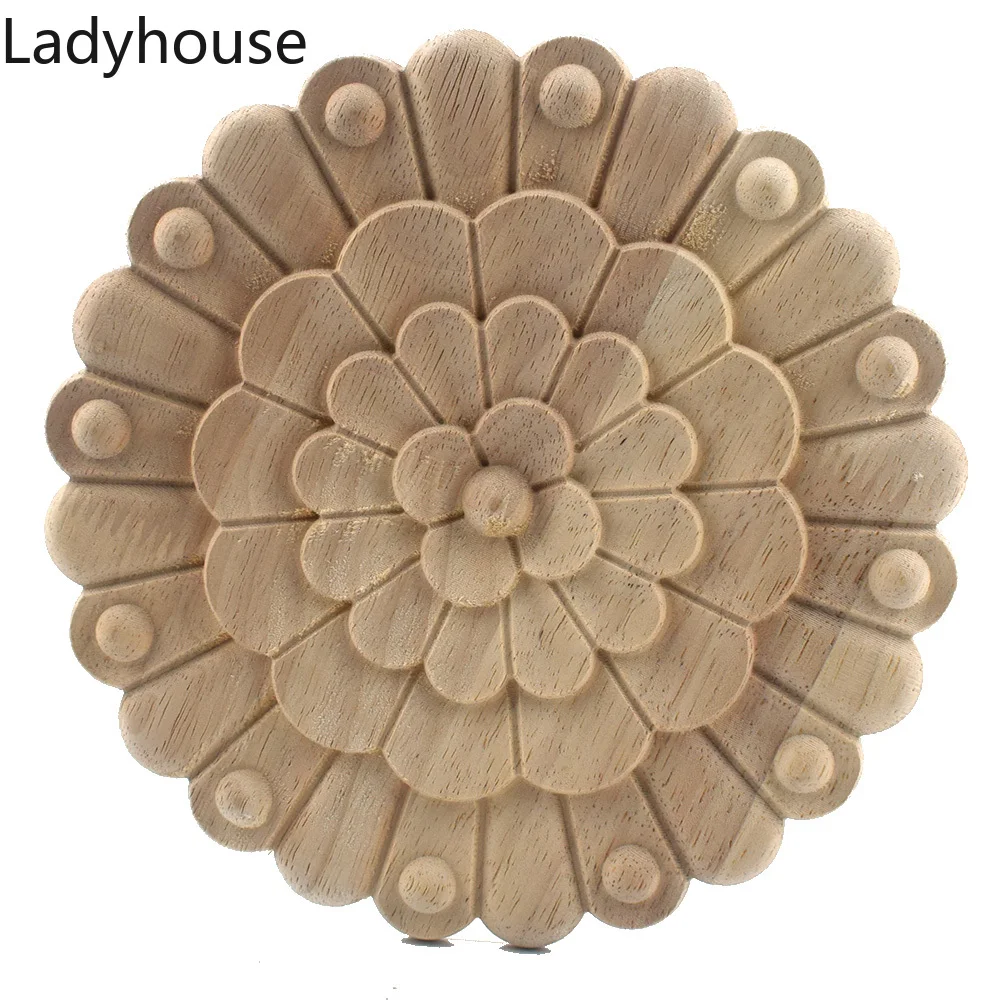 20cm Sculpture Circle Retro Art Wall Figurines Decorative Wood Applique Vintage Home Decor Decoration Accessories Miniaturas
20cm Sculpture Circle Retro Art Wall Figurines Decorative Wood Applique Vintage Home Decor Decoration Accessories Miniaturas