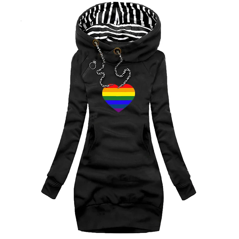 Dress Women Autumn Winter Sweatshirt Dresses Fashion Slim Long Sleeves Hooded Dresses Drawstring Harajuku Printed Hoodies Skirts
Dress Women Autumn Winter Sweatshirt Dresses Fashion Slim Long Sleeves Hooded Dresses Drawstring Harajuku Printed Hoodies Skirts