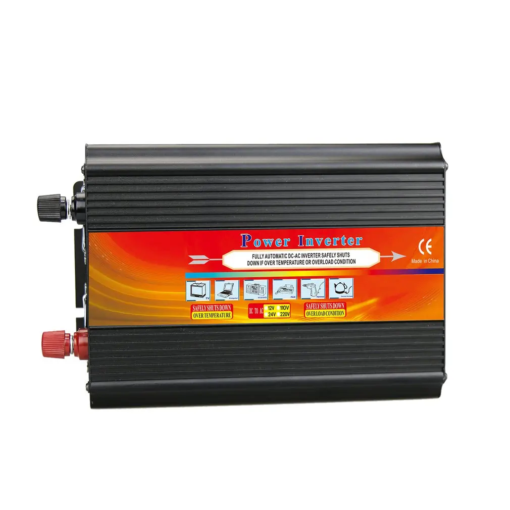Universal LCD Display Inverter DC12V/24V to 220V Power Inverter High Conversion Aluminum Alloy Housing Transformer
Universal LCD Display Inverter DC12V/24V to 220V Power Inverter High Conversion Aluminum Alloy Housing Transformer
