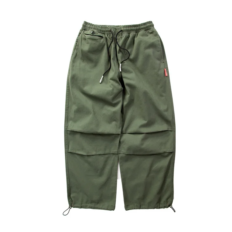 Original men's Clothing Draw String wide-legged Pants Pure Color Beam Foot Trousers Popular Logo Slacks Loose Straight
Original men's Clothing Draw String wide-legged Pants Pure Color Beam Foot Trousers Popular Logo Slacks Loose Straight