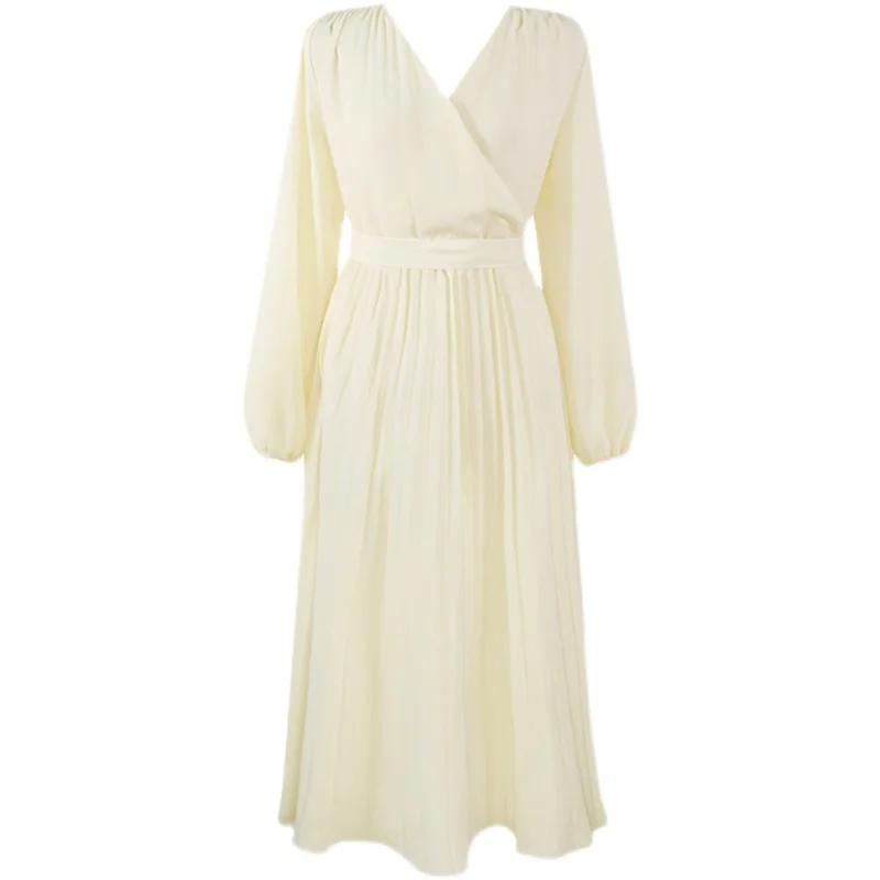 Early Spring Korean Chic French Minority Pleated Dress Temperament Waist-Controlled Slimming Small Skirt Tea Break Retro First
Early Spring Korean Chic French Minority Pleated Dress Temperament Waist-Controlled Slimming Small Skirt Tea Break Retro First