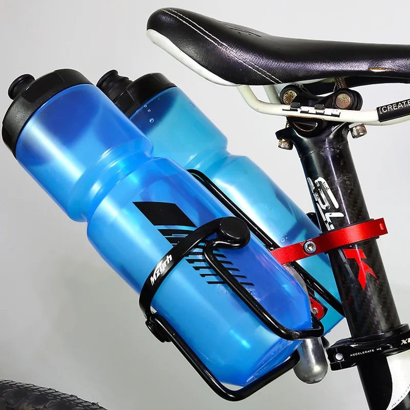 New Bicycle Saddle Water Bottle Cages Holders MTB Bicycle Cycling Double Dual Water Bottle Cages Holder Shelf Bicycle Accessorie
New Bicycle Saddle Water Bottle Cages Holders MTB Bicycle Cycling Double Dual Water Bottle Cages Holder Shelf Bicycle Accessorie
