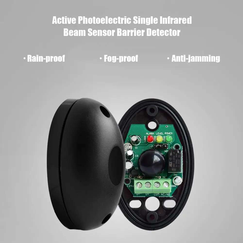 Waterproof 20m Active Photoelectric Single Beam Infrared Sensor Barrier Detector Professional Anti-jamming Optical Shell
Waterproof 20m Active Photoelectric Single Beam Infrared Sensor Barrier Detector Professional Anti-jamming Optical Shell