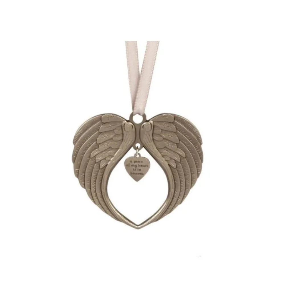 Рождественское украшение в виде крыла ангела, стильный кулон для украшения, кусок моего сердца в небесах, рождественское памятное украшение 
Рождественское украшение в виде крыла ангела, стильный кулон для украшения, кусок моего сердца в небесах, рождественское памятное украшение