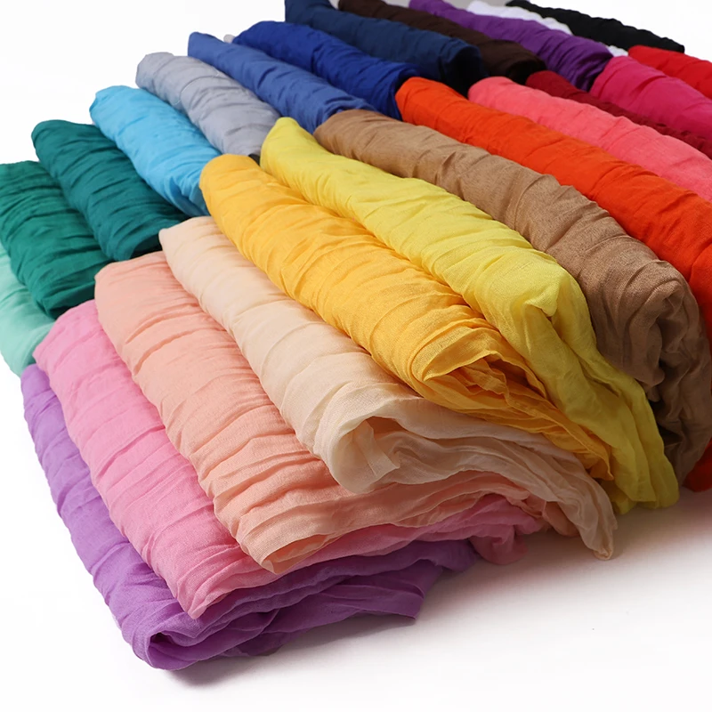 2021 Popular Women Solider Color Crinkled Pleated Shawls Fashion Cotton Feeling Hijabs 10PCS/LOT
2021 Popular Women Solider Color Crinkled Pleated Shawls Fashion Cotton Feeling Hijabs 10PCS/LOT