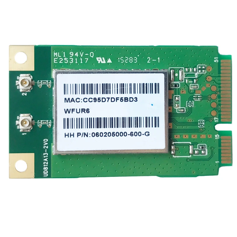 RTL8812AU-VS WFUR6 1200Mbps Dual Band 2.4GHz+5GHz Wireless-N 802.11AC USB WIFI Card
RTL8812AU-VS WFUR6 1200Mbps Dual Band 2.4GHz+5GHz Wireless-N 802.11AC USB WIFI Card