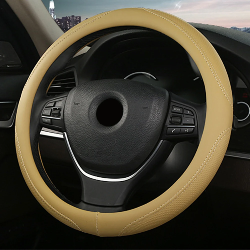 Car Steering Wheel Cover Micro Fiber Leather Auto Rim Decorate Protector For Honda HRV VEZEL Odyssey Fit Freed City CIVIC Accord
Car Steering Wheel Cover Micro Fiber Leather Auto Rim Decorate Protector For Honda HRV VEZEL Odyssey Fit Freed City CIVIC Accord