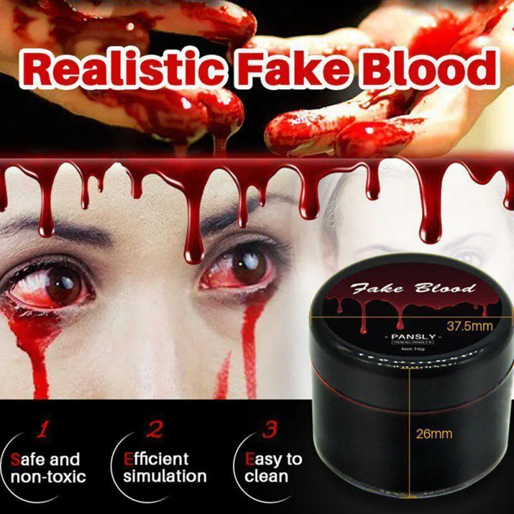 15g Fake Plasma Halloween Props Tricky Makeup Spoof Tricky Toys Adult Face Painted Fake Plasma Toy
15g Fake Plasma Halloween Props Tricky Makeup Spoof Tricky Toys Adult Face Painted Fake Plasma Toy