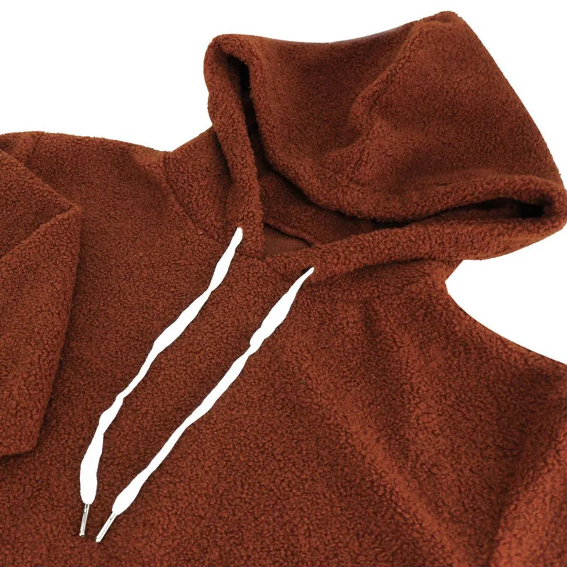 Women's Hoodies Fashion 2020 Winter Casual Cute Pullover Knitted Brown Warm Loose Large Size New Korean Style Long Sleeve Top
Women's Hoodies Fashion 2020 Winter Casual Cute Pullover Knitted Brown Warm Loose Large Size New Korean Style Long Sleeve Top