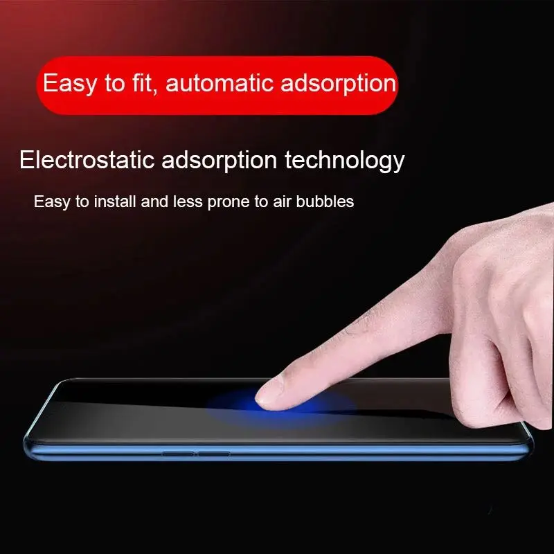 Закаленное стекло с полным покрытием для Lenovo Z6 Pro Lite защитная пленка 9H на телефон