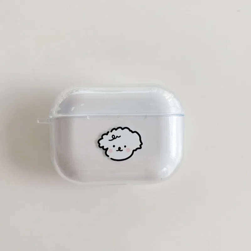 Poodle Airpods Protective Cover 2nd Generation Applicable Apple Bluetooth Headset Cover Airpodspro 3rd Generation Soft 
Poodle Airpods Protective Cover 2nd Generation Applicable Apple Bluetooth Headset Cover Airpodspro 3rd Generation Soft