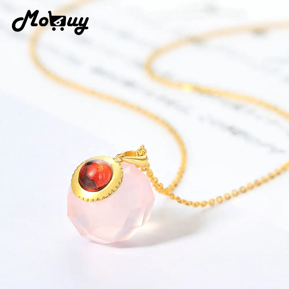 MoBuy 925 Серебряный хрустальный шар кулон ожерелье для женщин натуральный розовый кварц гранат длинная цепь 14K позолоченные ювелирные изделия...
MoBuy 925 Серебряный хрустальный шар кулон ожерелье для женщин натуральный розовый кварц гранат длинная цепь 14K позолоченные ювелирные изделия...