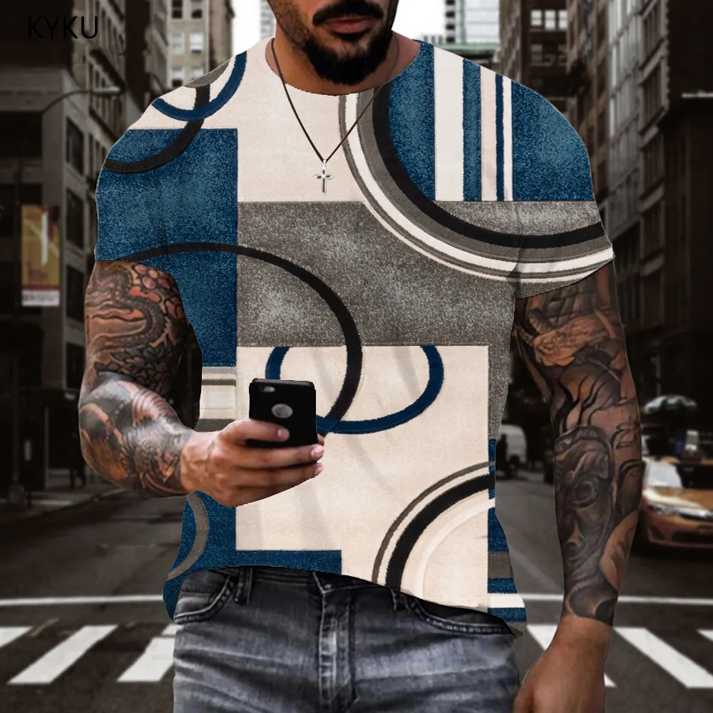 3d-футболка мужская с геометрическим рисунком, смешная психоделическая футболка с абстрактным рисунком, одежда с аниме с коротким рукавом, Л... 
3d-футболка мужская с геометрическим рисунком, смешная психоделическая футболка с абстрактным рисунком, одежда с аниме с коротким рукавом, Л...