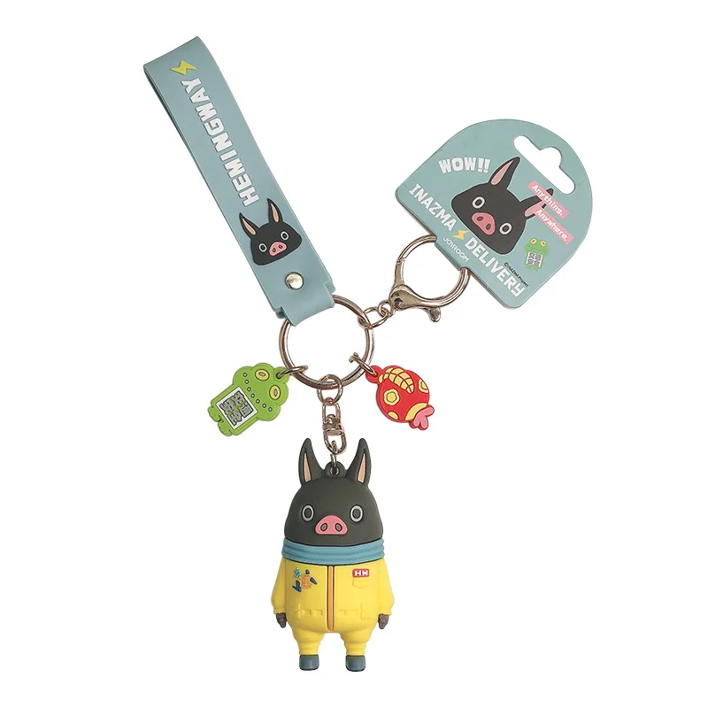New Cartoon Hoodie Pig Shark Doll Keychain Car Key Chain Creative Cute Bag Pendant Keyring
New Cartoon Hoodie Pig Shark Doll Keychain Car Key Chain Creative Cute Bag Pendant Keyring