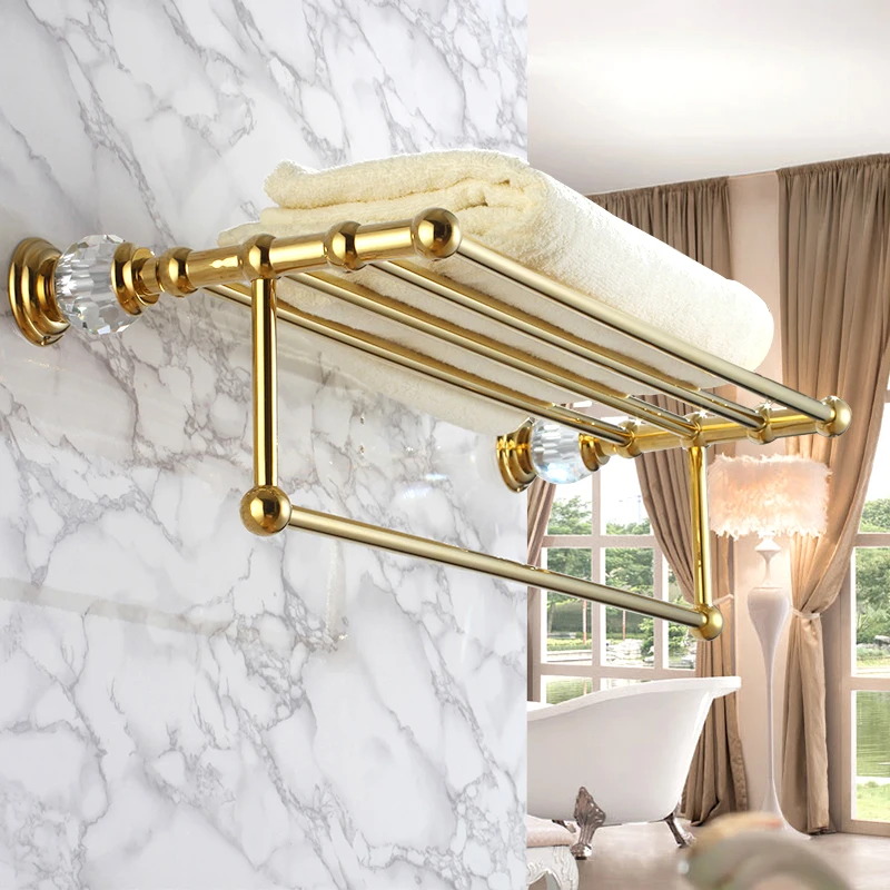 European Style Towel Rack Copper Luxury Elegant Bath Hardware Sets Washroom Accessories Handtuchhalter Home Improvement DI50WY
European Style Towel Rack Copper Luxury Elegant Bath Hardware Sets Washroom Accessories Handtuchhalter Home Improvement DI50WY