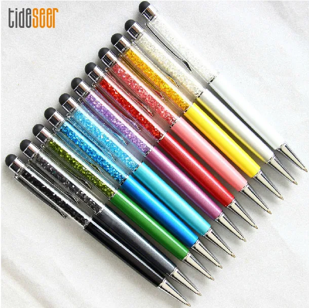 10pcs/lot Touch Screen Stylus Ballpoint Pen Crystal Capacitive Stylish Touch Ballpiont Pen Student School
10pcs/lot Touch Screen Stylus Ballpoint Pen Crystal Capacitive Stylish Touch Ballpiont Pen Student School