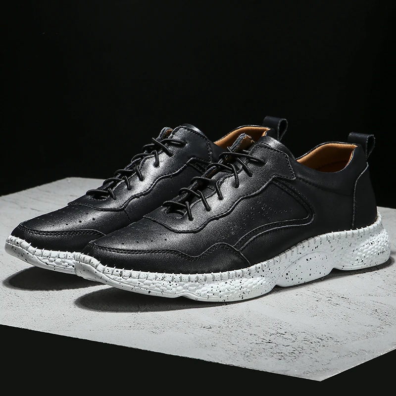 malemens causal casual men's leather black flat new shoe man hombre zapatillas informales breathable sneakers spring Sneaker
malemens causal casual men's leather black flat new shoe man hombre zapatillas informales breathable sneakers spring Sneaker