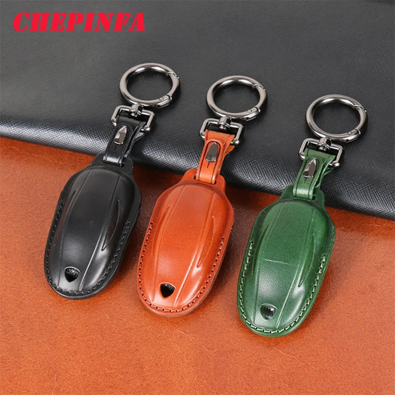 CHEPINFA кожаный чехол для автомобильного ключа чехол для Tesla Model S модель 3 Модель X защита для ключа подходит для аксессуаров 
CHEPINFA кожаный чехол для автомобильного ключа чехол для Tesla Model S модель 3 Модель X защита для ключа подходит для аксессуаров