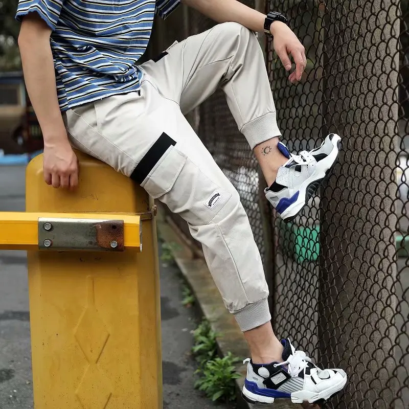 Men Pants 2019 Man Patchwork Overalls Joggers Pants Men Designer Harem Hip Hop Pants
Men Pants 2019 Man Patchwork Overalls Joggers Pants Men Designer Harem Hip Hop Pants