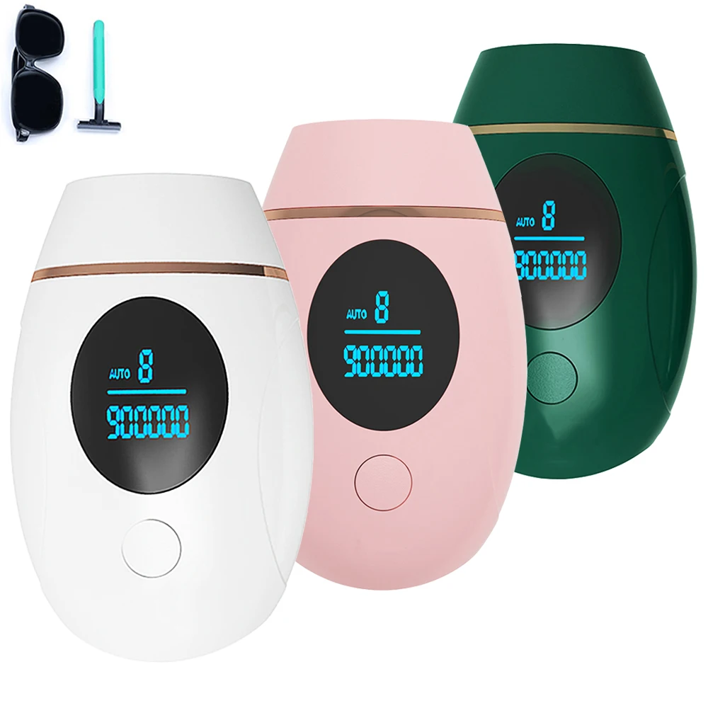 Hair Removal Permanent Laser Epilator 900000 Flashes IPL Hair Removal Painless Depilador Laser Epilator For Women Photoepilator 
Hair Removal Permanent Laser Epilator 900000 Flashes IPL Hair Removal Painless Depilador Laser Epilator For Women Photoepilator