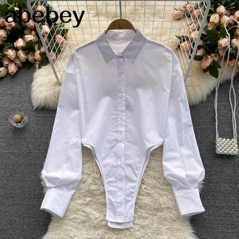 Women Design Korean Rompers Turndown-Collar Single Breasted Casual Short Jumpsuits Autumn Fashion Streetwear Bodysuit
Women Design Korean Rompers Turndown-Collar Single Breasted Casual Short Jumpsuits Autumn Fashion Streetwear Bodysuit