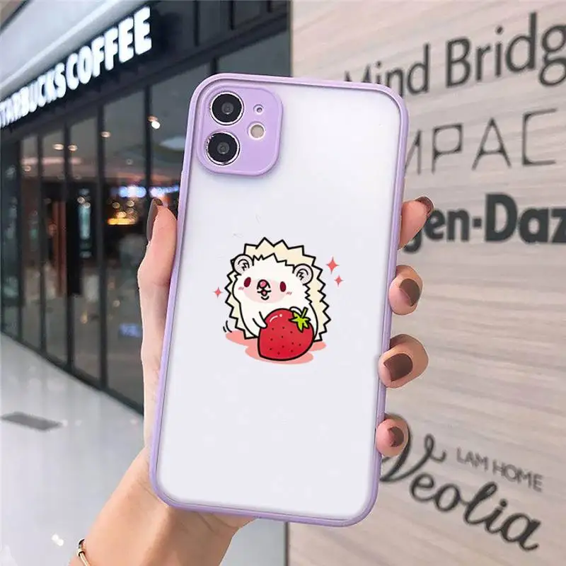 Cartoon hedgehog cute animal Phone Case matte transparent For iphone 7 8 11 12 plus mini x xs xr pro max cover
Cartoon hedgehog cute animal Phone Case matte transparent For iphone 7 8 11 12 plus mini x xs xr pro max cover