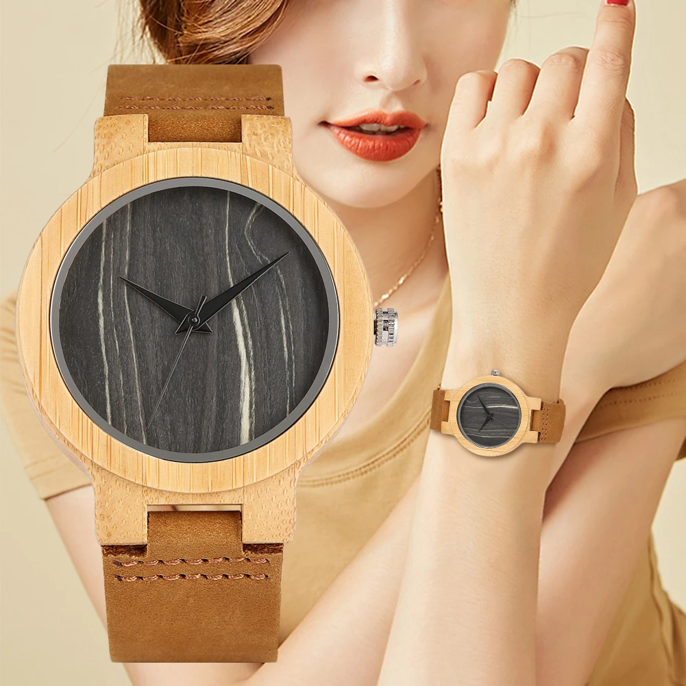Men Wooden Wrist Watch Black/Red/Brown Dial Leather Watch Band Men Women Xmas Gifts Reloj De Madera Relogio Masculino
Men Wooden Wrist Watch Black/Red/Brown Dial Leather Watch Band Men Women Xmas Gifts Reloj De Madera Relogio Masculino