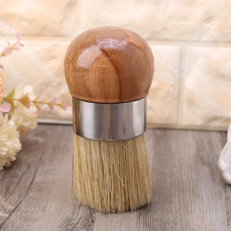 2 Pcs Round and Flat Chalk Paint Wax Brush Ergonomic Wood Handle Bristle Brushes
2 Pcs Round and Flat Chalk Paint Wax Brush Ergonomic Wood Handle Bristle Brushes