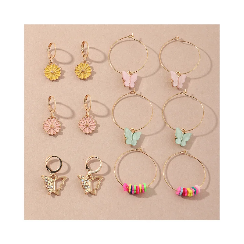 2020 Wholesale Cross-border European and American Jewelry Small Fresh Acrylic Butterfly Earrings Dripping Daisy Earrings
2020 Wholesale Cross-border European and American Jewelry Small Fresh Acrylic Butterfly Earrings Dripping Daisy Earrings