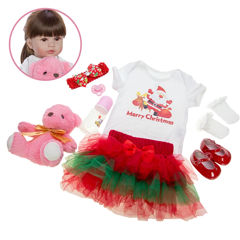 Bebe Reborn Baby Doll 60cm Silicone Vinyl Alive Dolls Newborn Kids Gifts Best Playmates Doll Reborn Girl Gift For Children
Bebe Reborn Baby Doll 60cm Silicone Vinyl Alive Dolls Newborn Kids Gifts Best Playmates Doll Reborn Girl Gift For Children