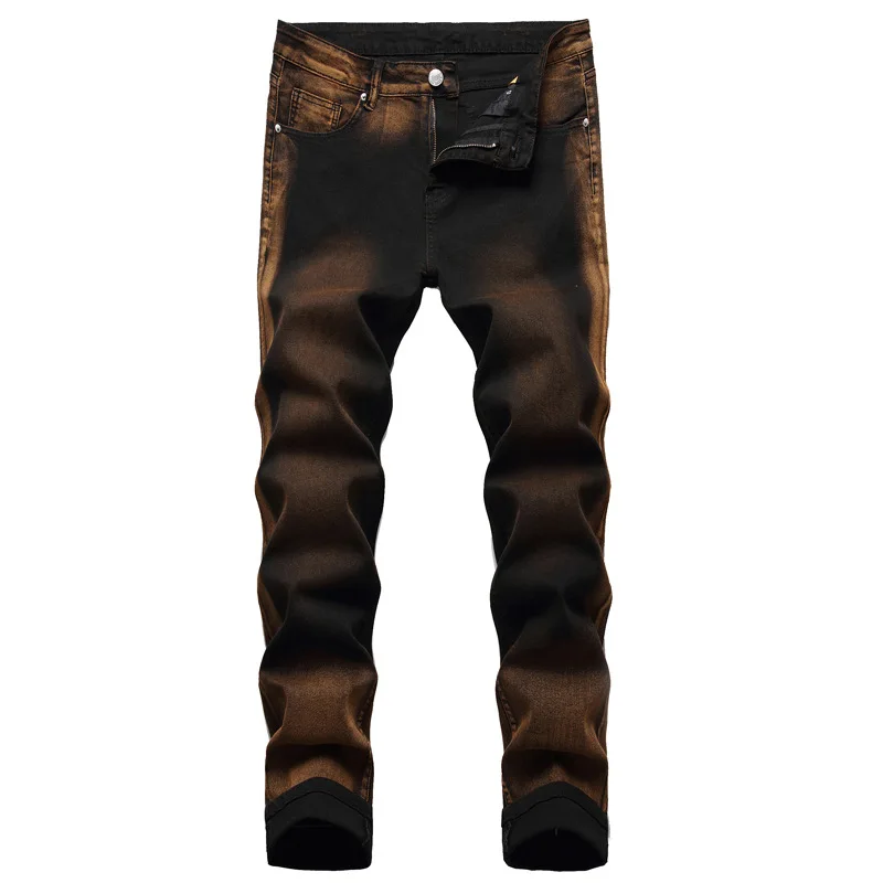 Europe America Jeans For Men Destroyed Vintage Slim Long Pants Broken Hole Denim Jeans Casual Trousers 
Europe America Jeans For Men Destroyed Vintage Slim Long Pants Broken Hole Denim Jeans Casual Trousers