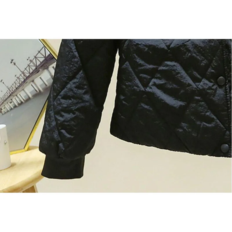 Women New Short Winter Urltra-Light Jacket Warm Down Cotton Padded Parkas Stylish Loose Outwear Thicken Classic Outerwear
Women New Short Winter Urltra-Light Jacket Warm Down Cotton Padded Parkas Stylish Loose Outwear Thicken Classic Outerwear