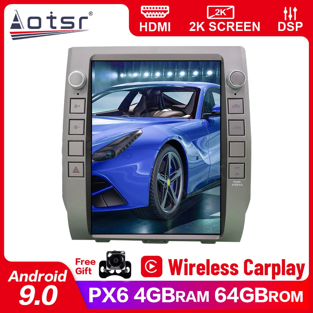 Автомобильный DVD-плеер для toyota Tundra 2014-2018, Android 9,0, PX6, GPS, мультимедийный автомобильный радиоприемник, автомобильный навигатор, стереоприемник,...
Автомобильный DVD-плеер для toyota Tundra 2014-2018, Android 9,0, PX6, GPS, мультимедийный автомобильный радиоприемник, автомобильный навигатор, стереоприемник,...