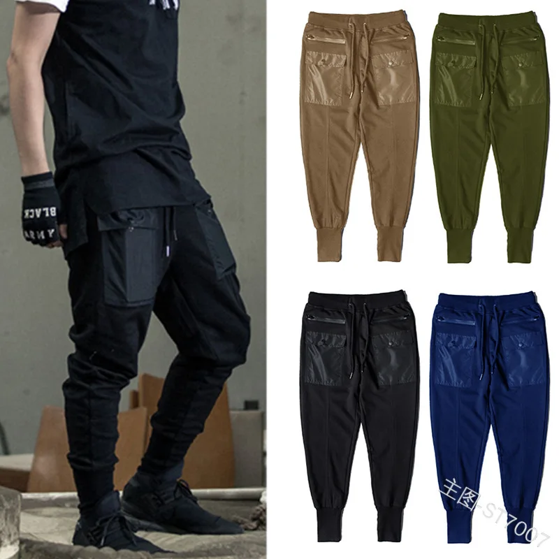 Men's Casual Pants with Hip Hop Pockets Small Feet Long Trousers Spring and Summer Autumn Hot Sale Hip Hop Full Length Men Pants
Men's Casual Pants with Hip Hop Pockets Small Feet Long Trousers Spring and Summer Autumn Hot Sale Hip Hop Full Length Men Pants