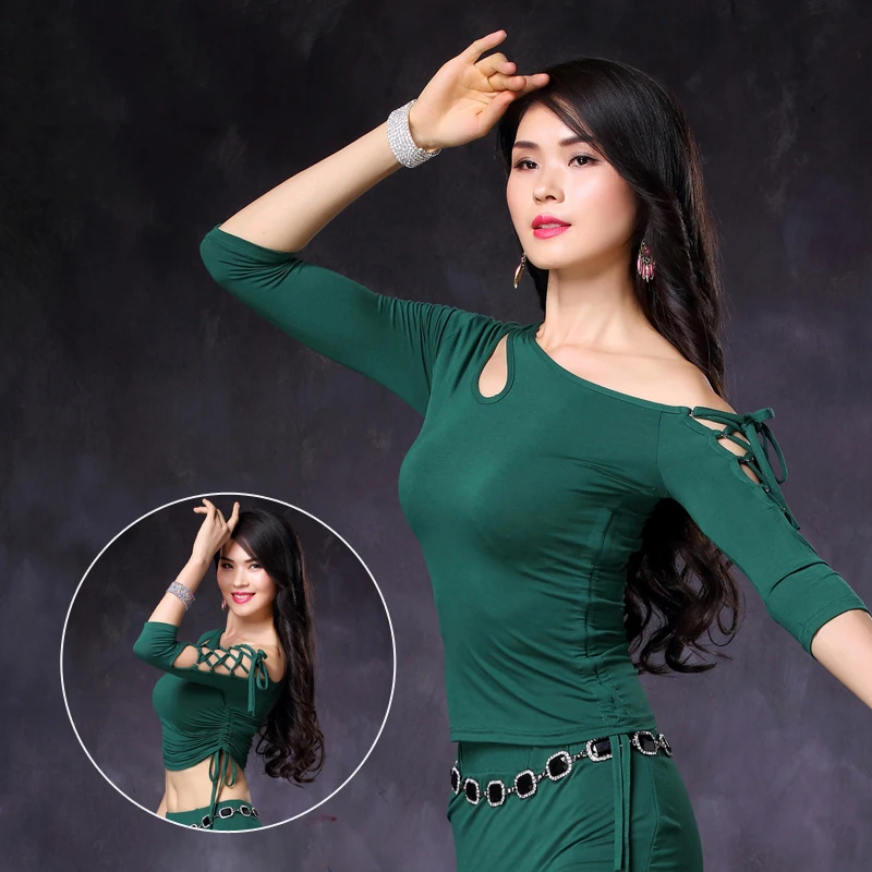 Sexy Belly Dance Tops Modal Oriental Dance Clothing Women Modern Dance Practice Wear Yoga Performing Bellydance Costume VDB1269
Sexy Belly Dance Tops Modal Oriental Dance Clothing Women Modern Dance Practice Wear Yoga Performing Bellydance Costume VDB1269