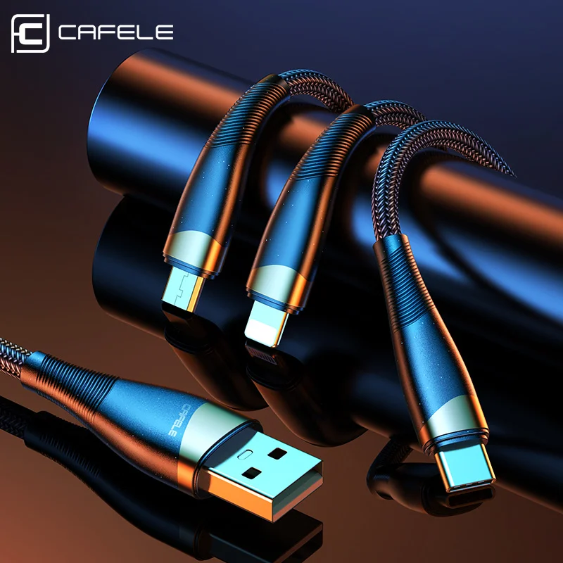 Cafele 3in1 Usb c Cable For iPhone 12 Pro Max Phone Charger Cable Micro Usb Type C Cable For Xiaomi Phone Charging Cord Wire
Cafele 3in1 Usb c Cable For iPhone 12 Pro Max Phone Charger Cable Micro Usb Type C Cable For Xiaomi Phone Charging Cord Wire
