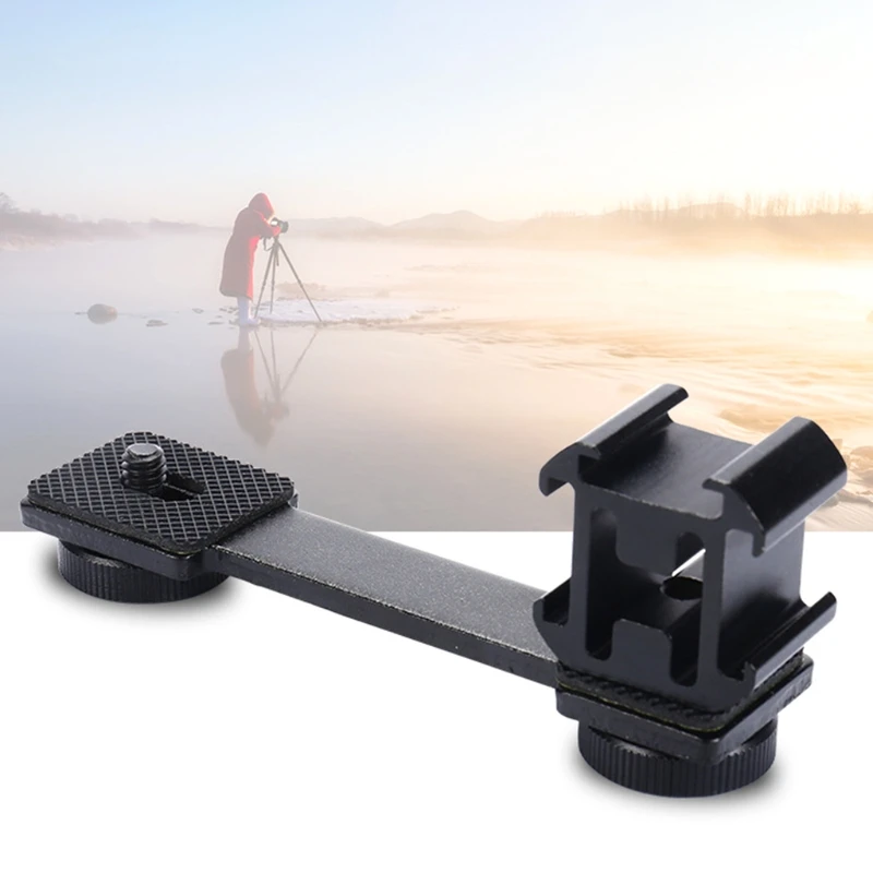Professional Aluminum Alloy Hot Shoe Holder 1/4" Screw Tripod Bracket Camera Stand Photography Accessory Parts
Professional Aluminum Alloy Hot Shoe Holder 1/4" Screw Tripod Bracket Camera Stand Photography Accessory Parts